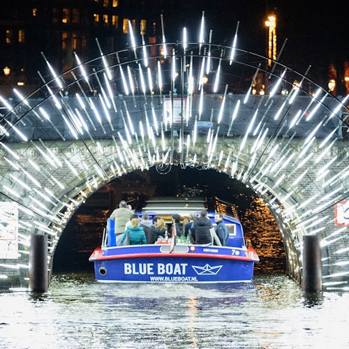 Festival delle Luci di Amsterdam: Blue Boat Company