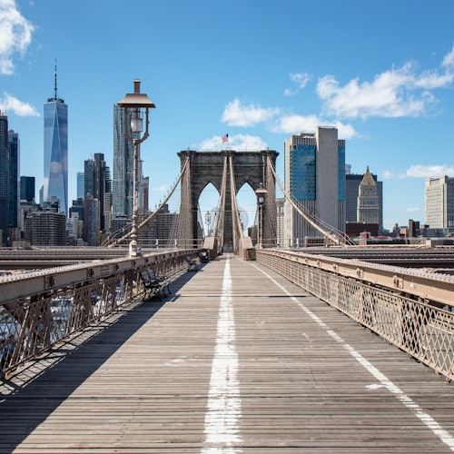 New York: Tour guidato a piedi del Ponte di Brooklyn e di DUMBO