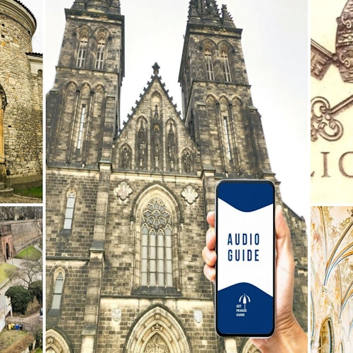 Praga: Audioguida di Vyšehrad + Ingresso opzionale alla Basilica di San Pietro e Paolo