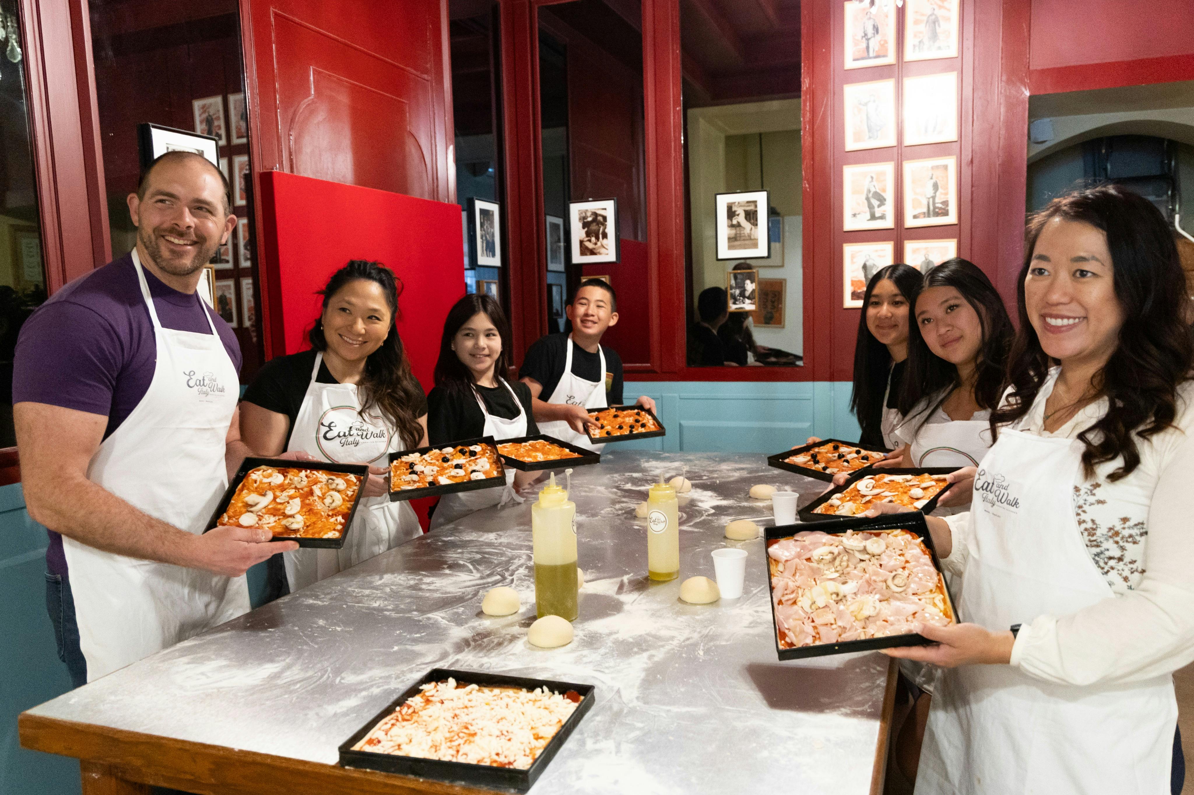 Eat And Walk Italy Cooking Class Pizza and Tiramisu