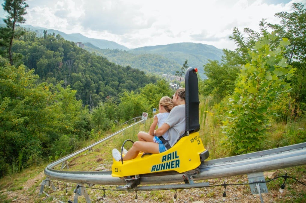 Železniční jezdec na Anakeestě