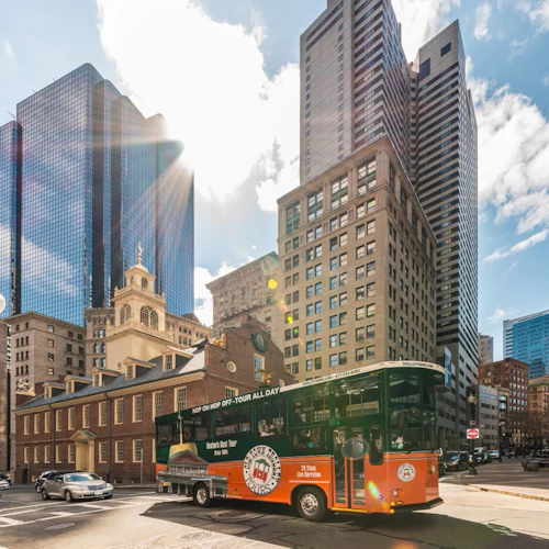 Hop-on Hop-off Boston Old Town Trolley