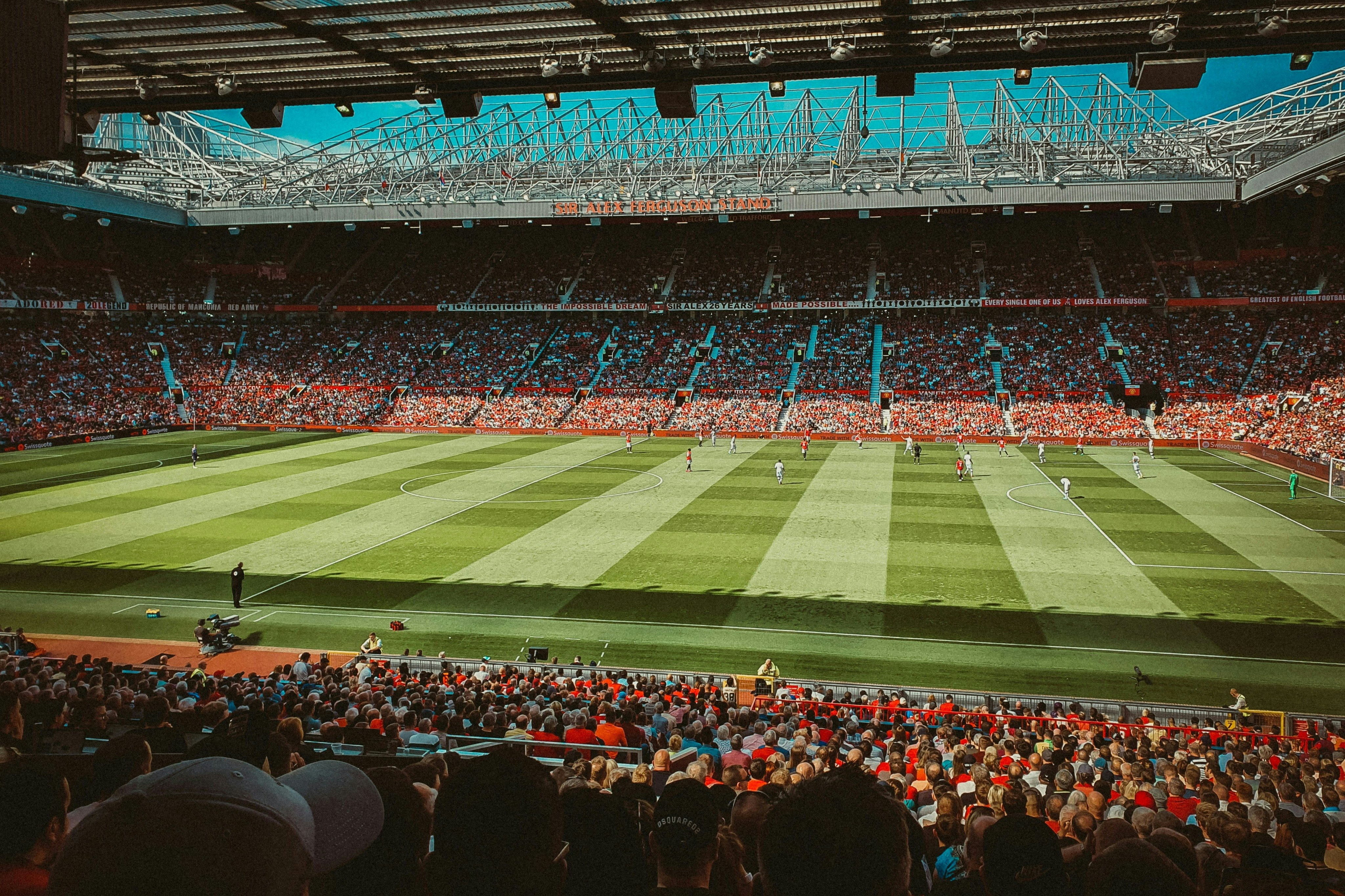 Old Trafford: Jogo de futebol do Manchester United
