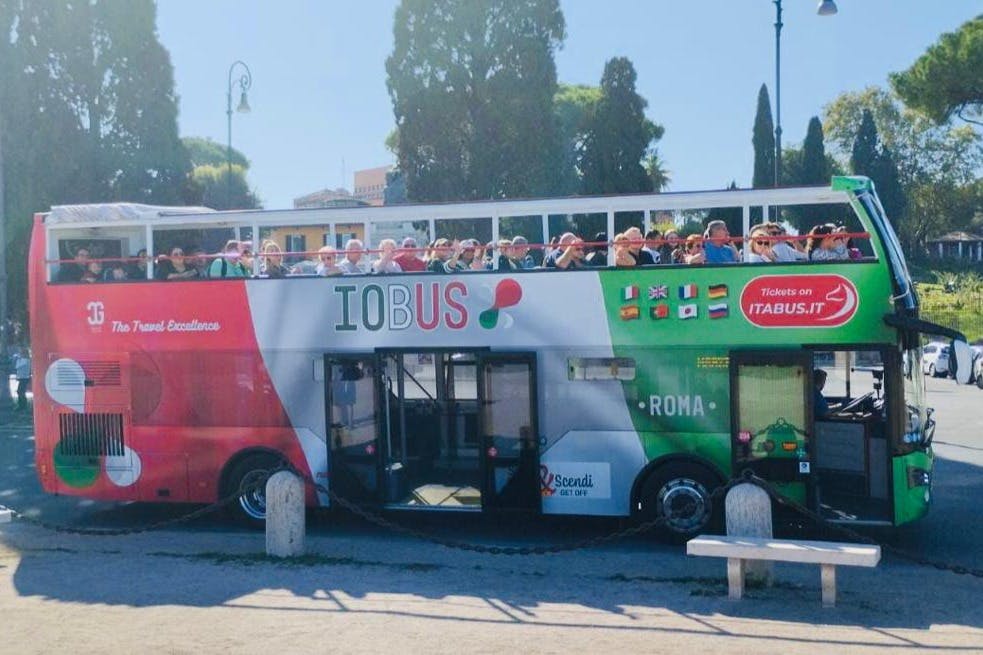 Leonardo Express: Fiumicino To Rome + Open Bus Tour In Rome