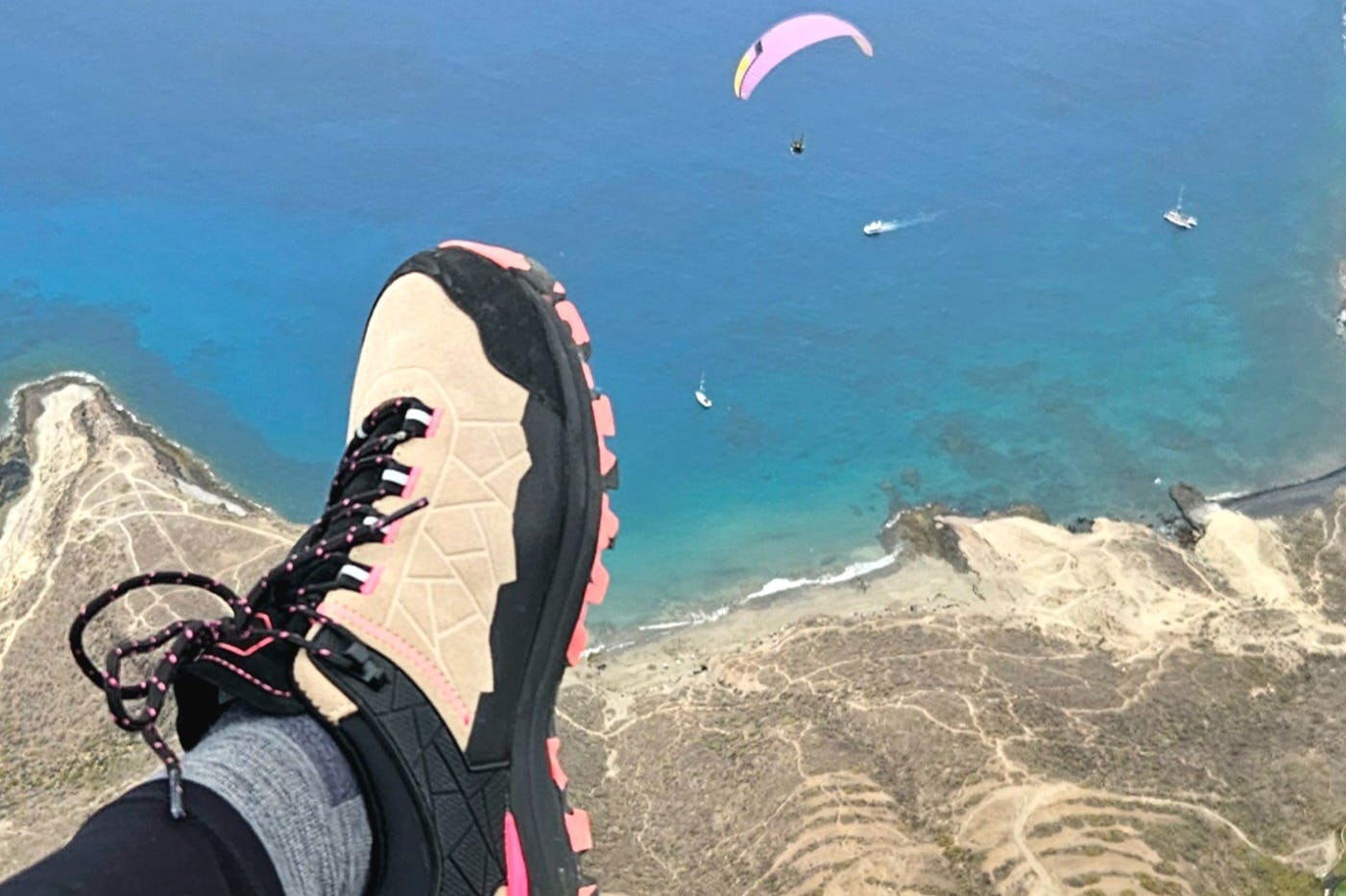 特内里费岛滑翔伞体验