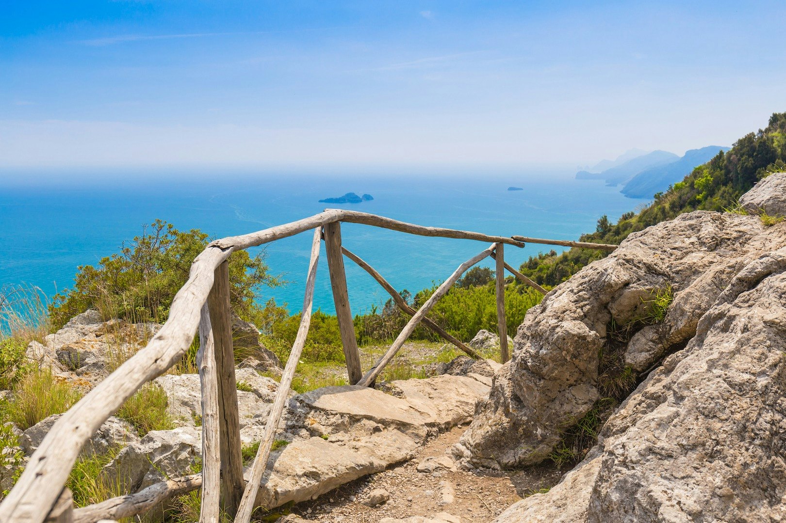 Path of the Gods: Caminhada guiada + transporte de ida e volta de Sorrento