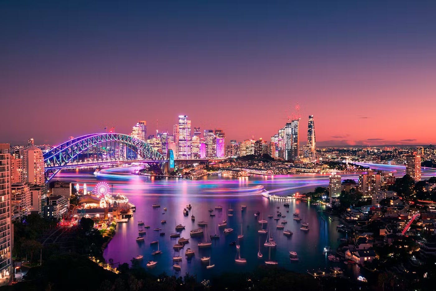 Sydney Harbour: 1-Hr Vivid Sightseeing Cruise 3
