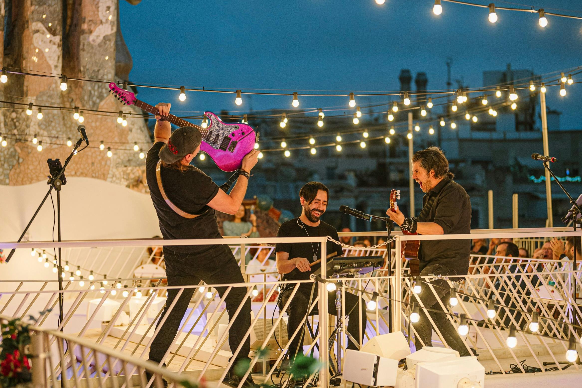 Casa Batlló Magic Nights střešní dračí terasa