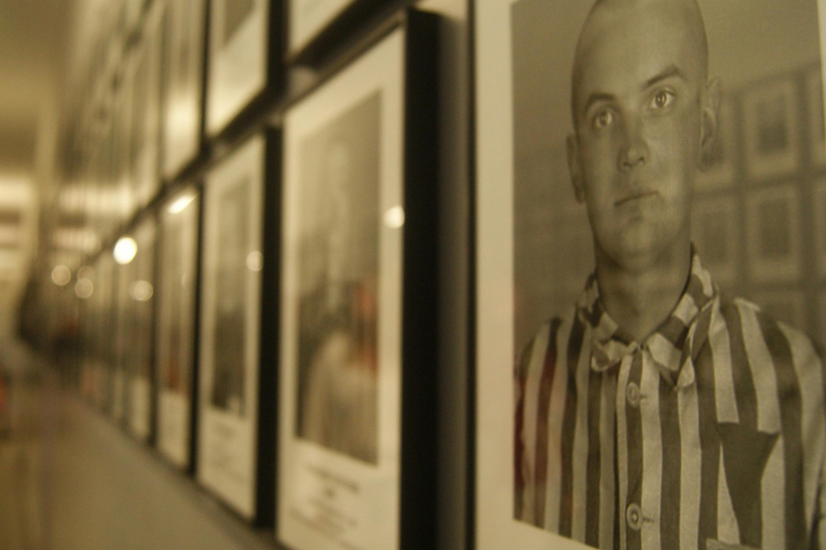 Photo of a man who died in the camp.