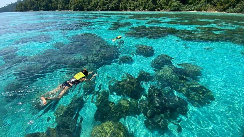 Krabi One day Koh Rok & Koh Haa Island from Aonang