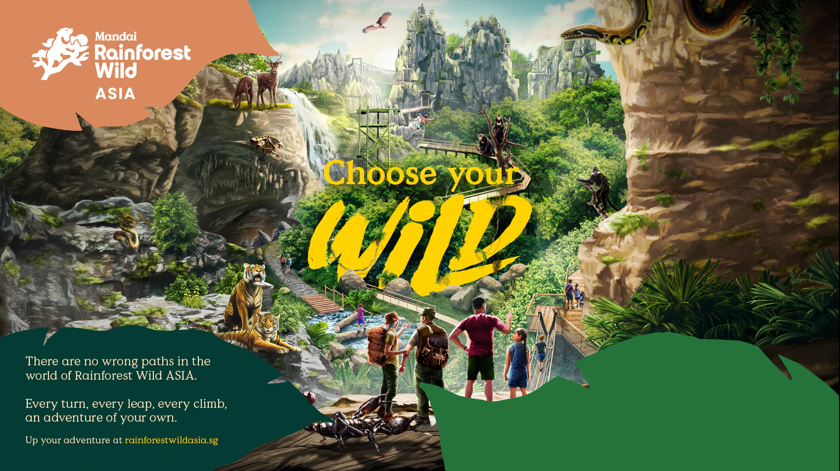 Rainforest Wild ASIA: Entry Ticket