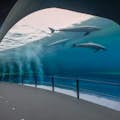Aquarium van Genua - walvispaviljoen