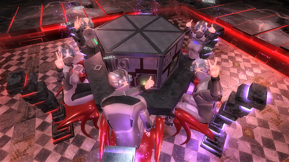 A Virtual Reality Escape Room where players solve puzzles inside the mind of a mad man to save a child.