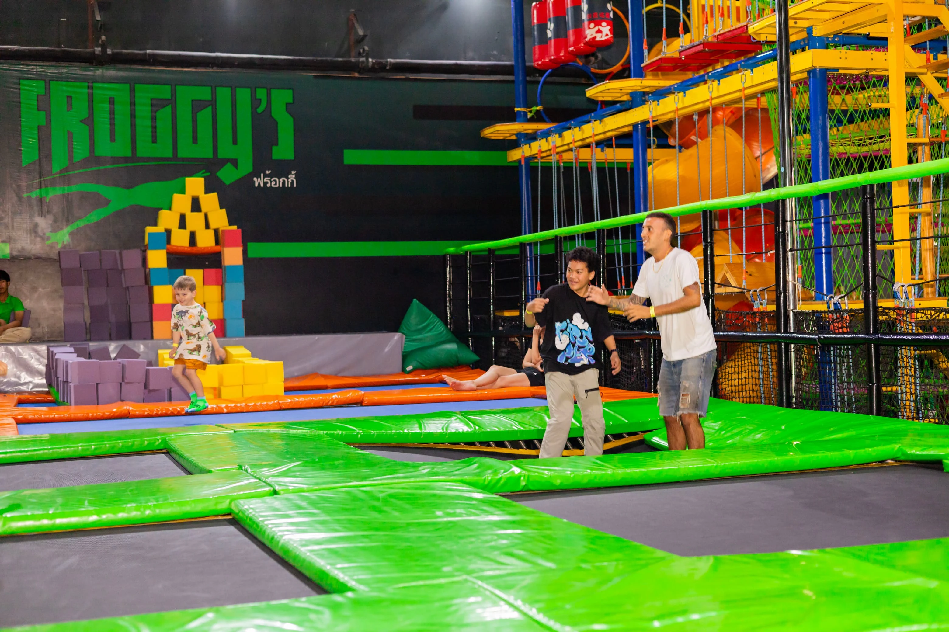 Froggy's Fun Park: Trampoline, Playground & Rope Park 1-Day Access
