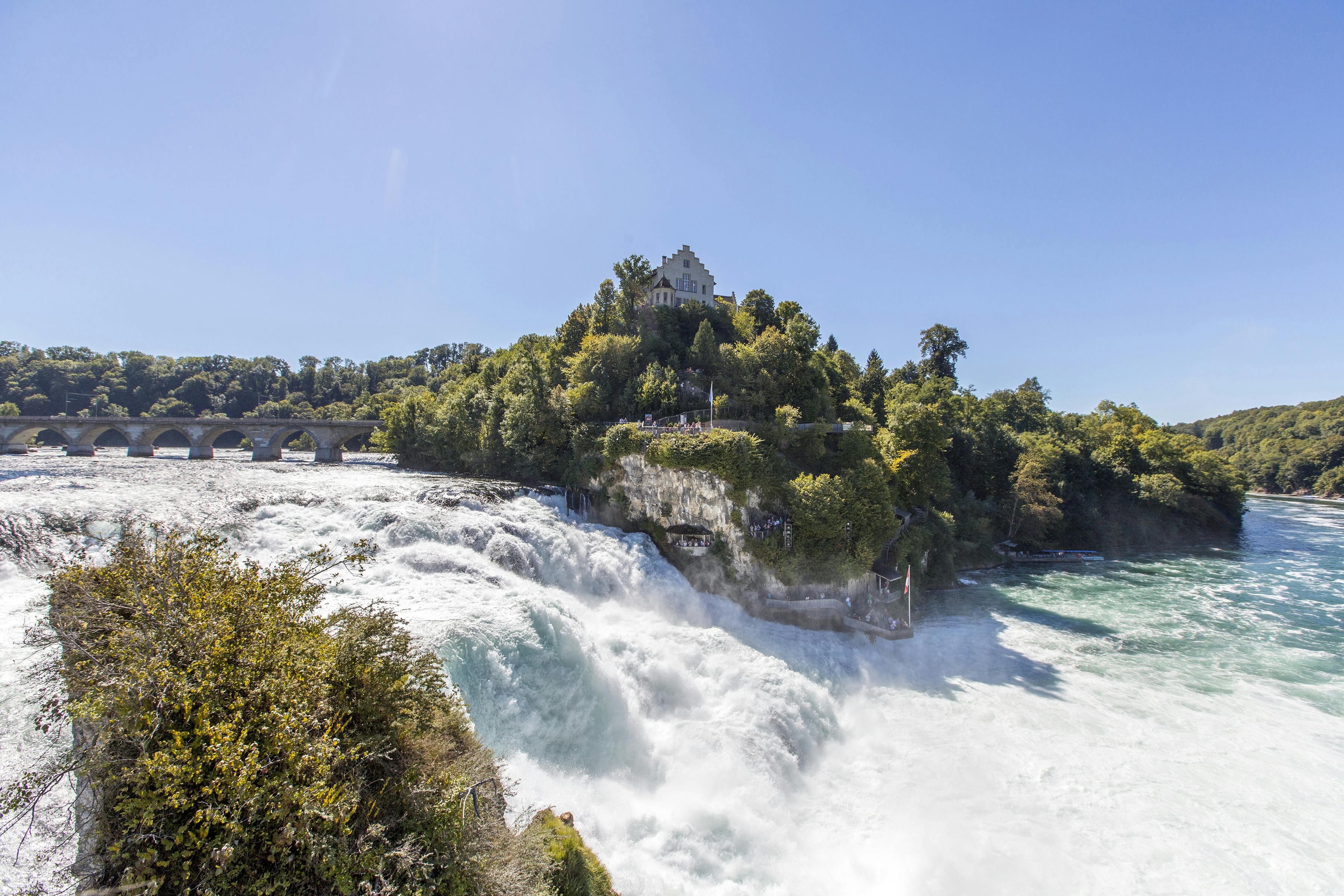 Rhine Falls & Stein am Rhein: Transport from Zurich
