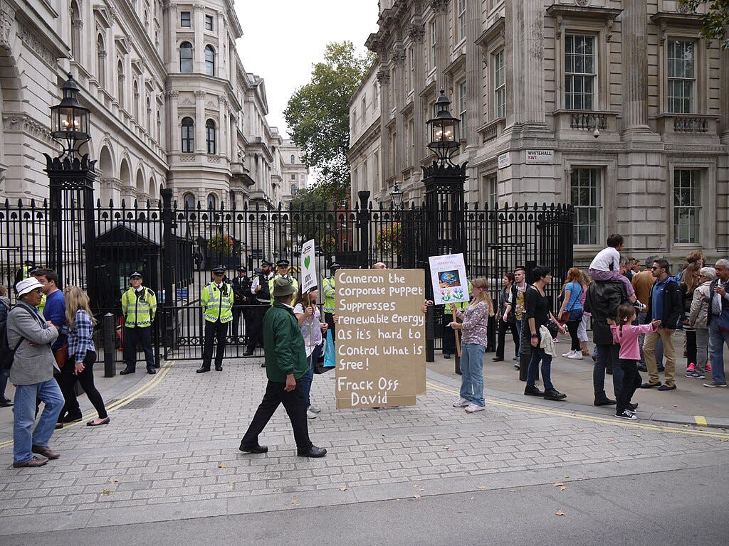 Calle Downing en Londres