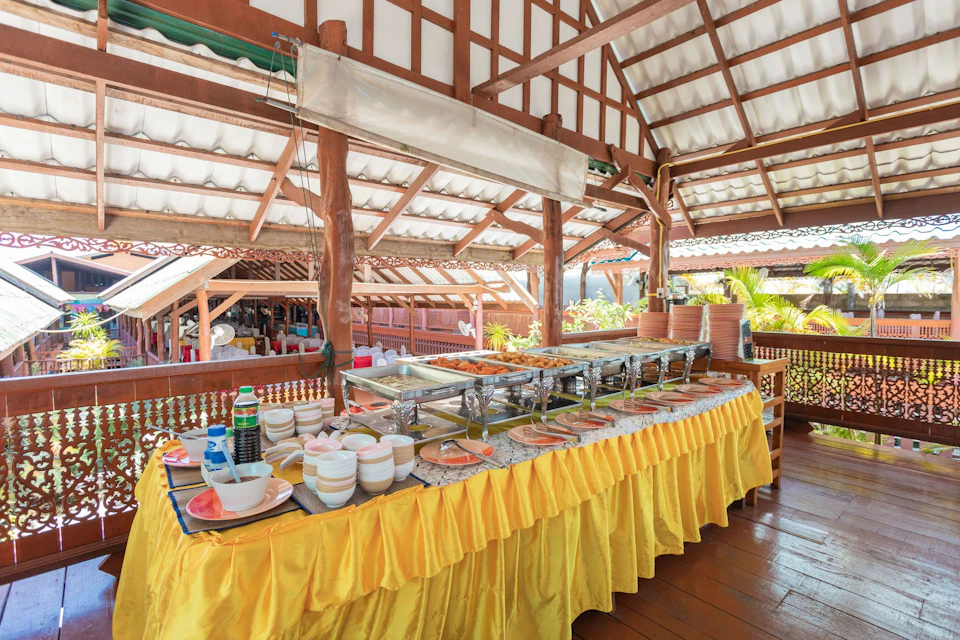 Lunch buffet at Koh Panyi