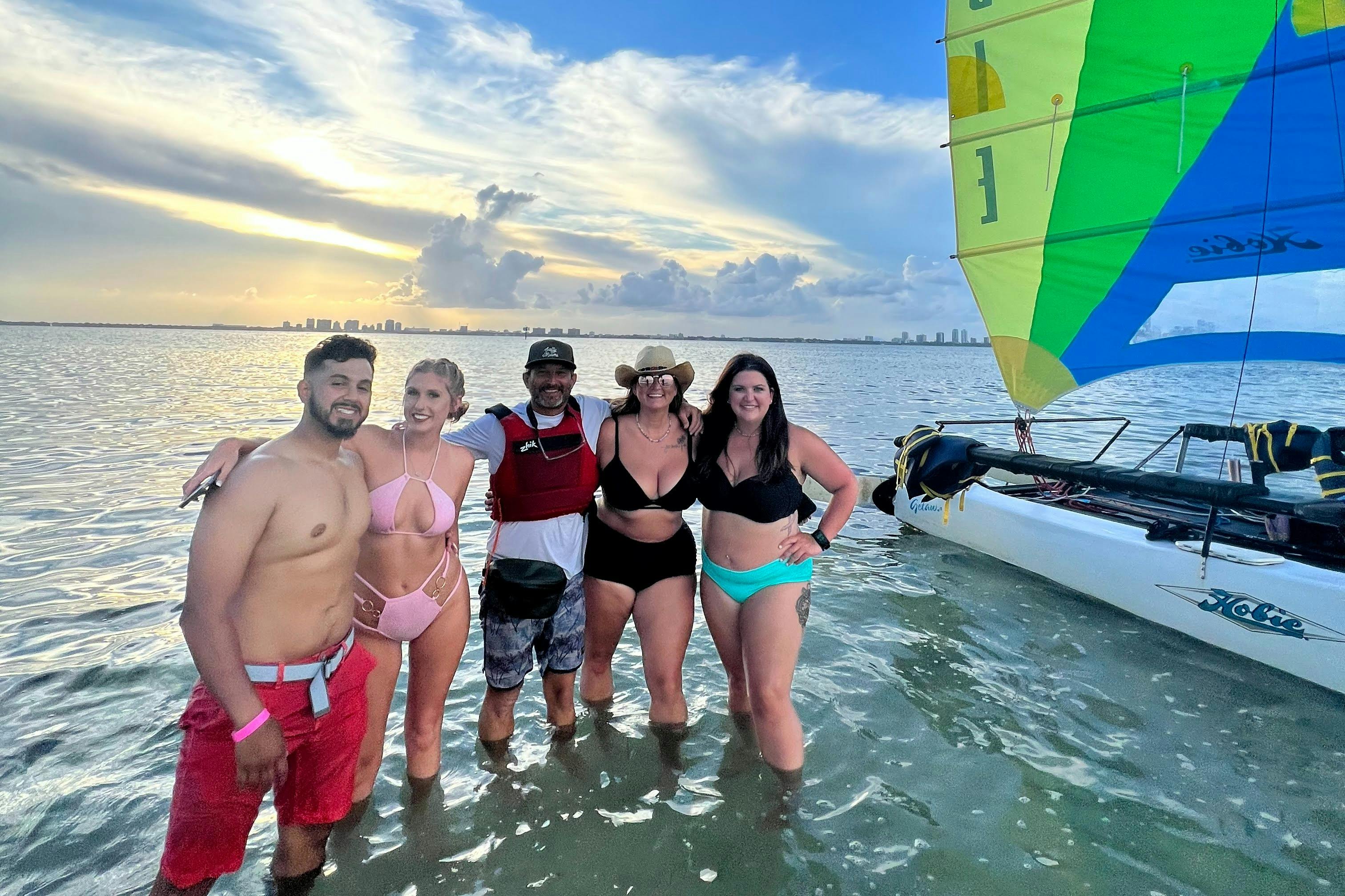 Sand Bar Vibes, ein großartiger Ort für ein Picknick und um die Schönheit der Biscayne Bay zu genießen!