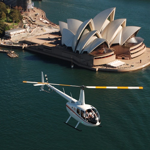 シドニーヘリコプターツアー： 30分の壮大な景色のフライト(即日発券)