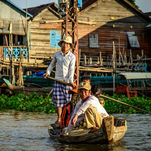 The Floating Village: Cycle Tour & Sunset Cruise - Photo 3