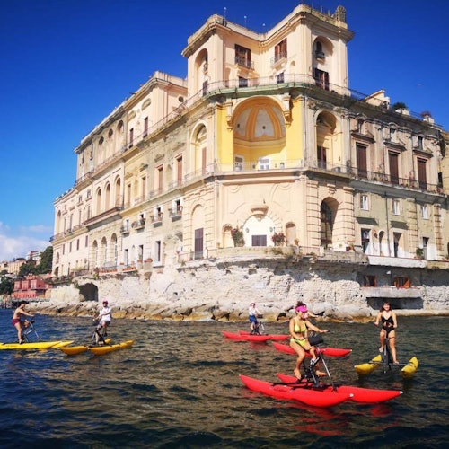 Punto de encuentro de Waterbike Campania