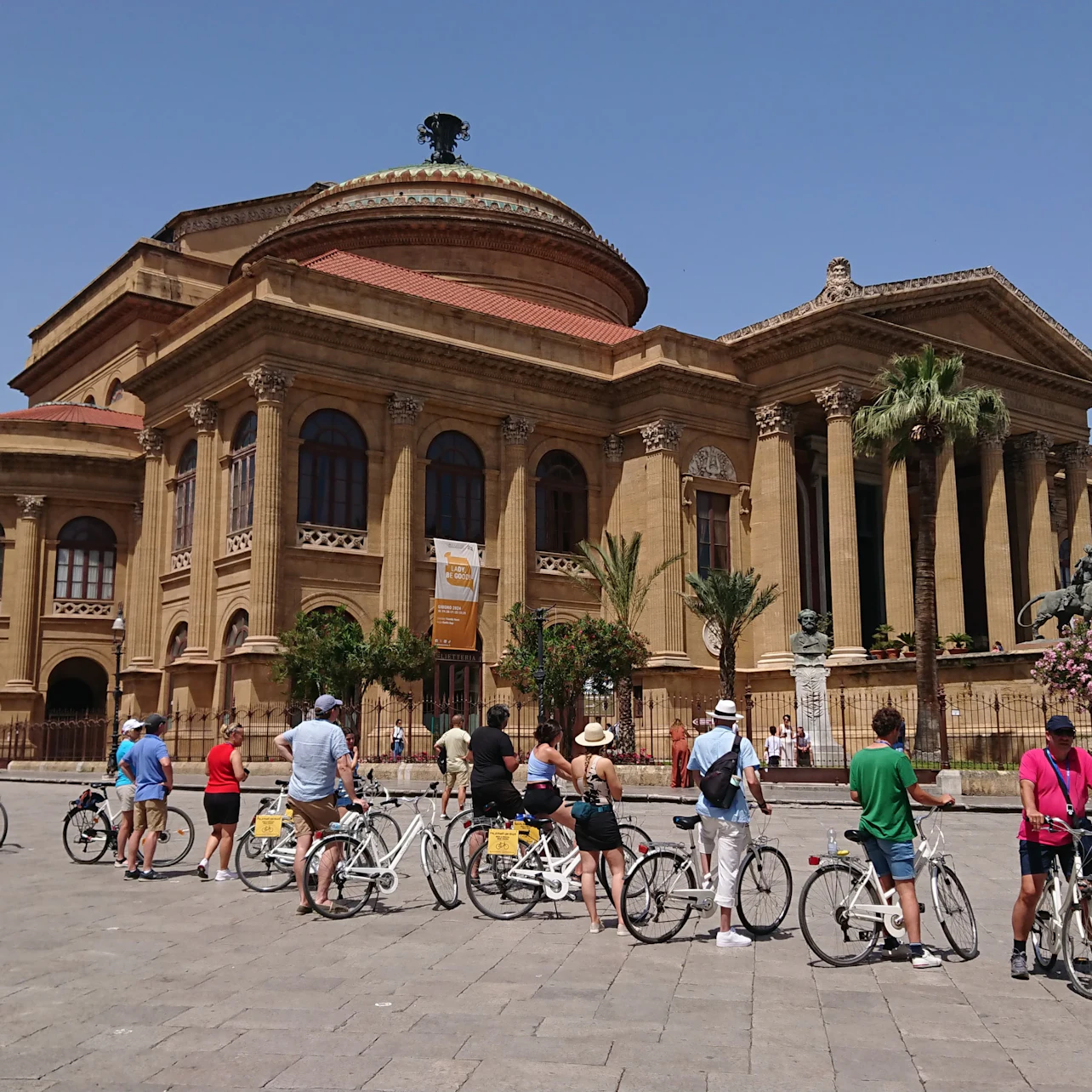 Palermo: Visita guiada en bicicleta