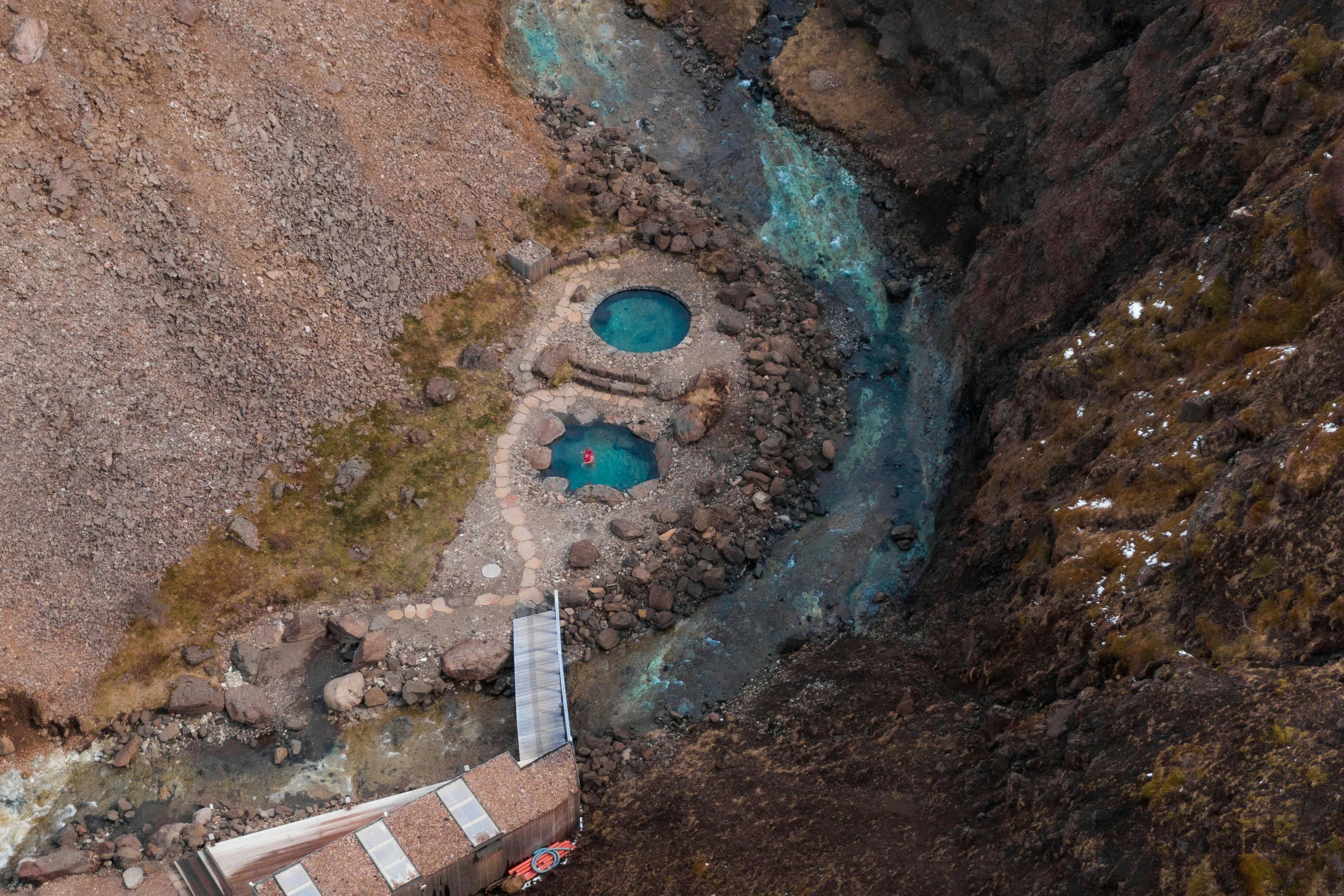 Canyon bath from the stairs