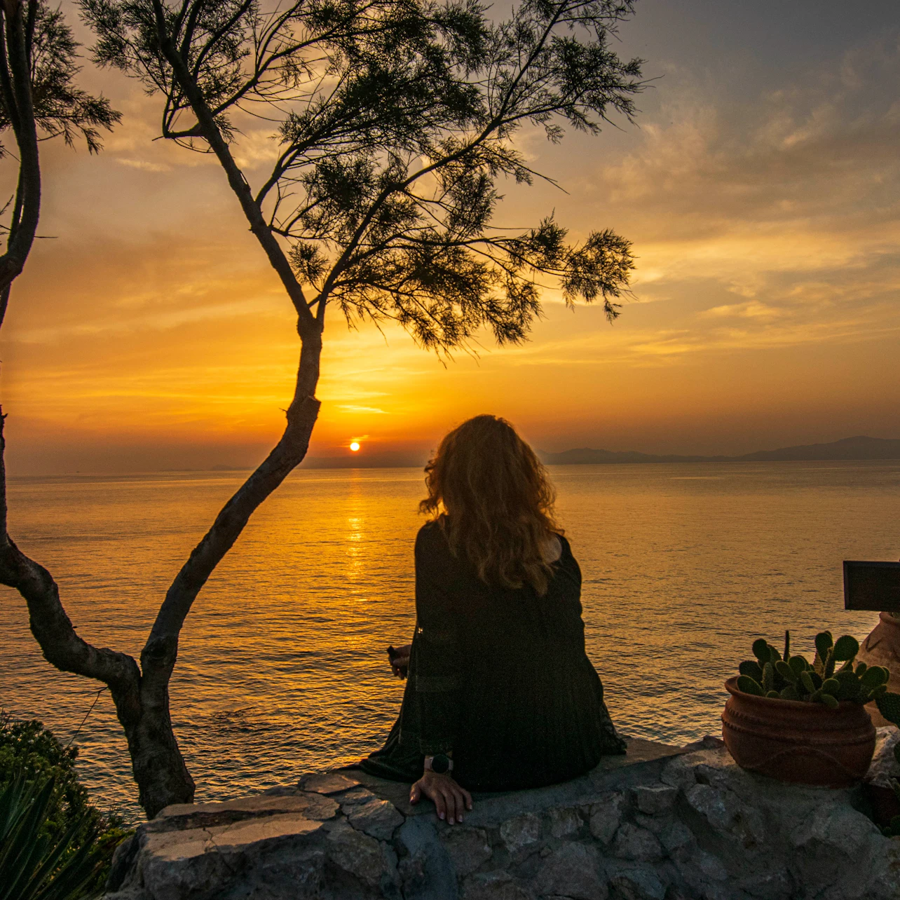 Idyllic sunset, our highlight of the sunset tour.