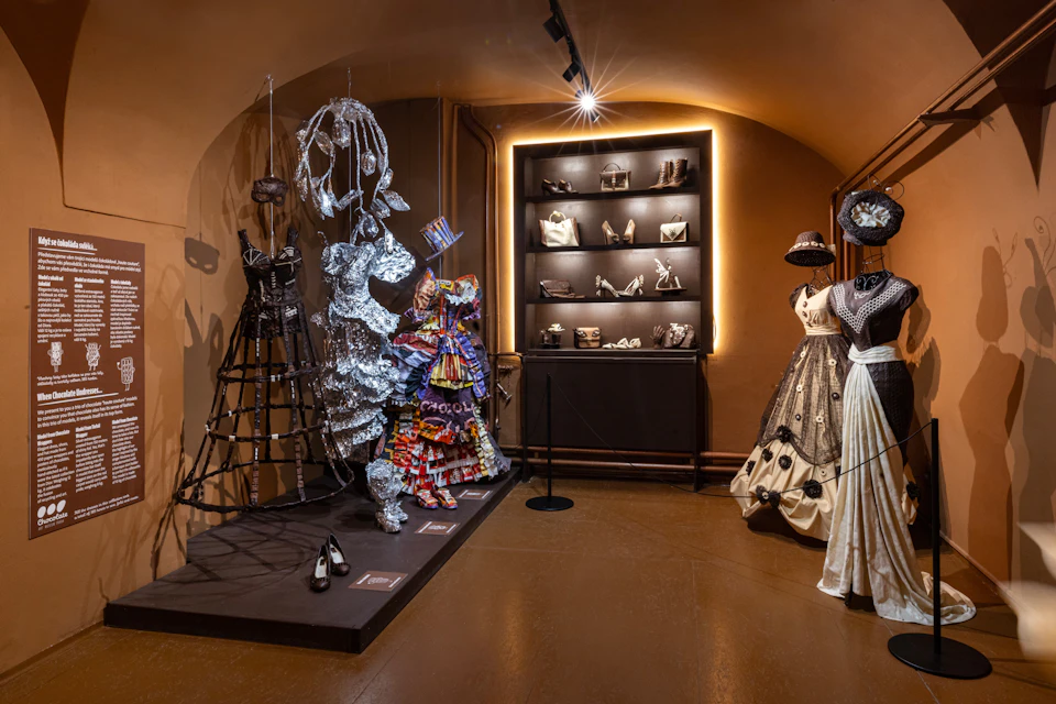 Fashioned in Chocolate: Elegant Dresses and Shoes Made Sweet