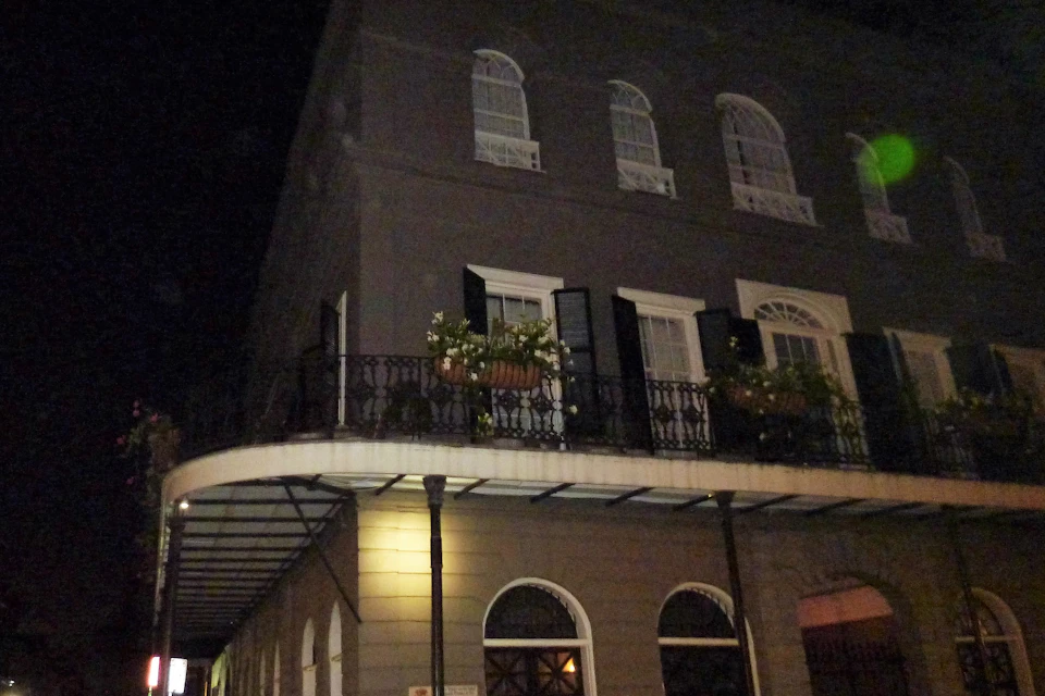 Mysterious Green Orb at the LaLaurie Mansion
