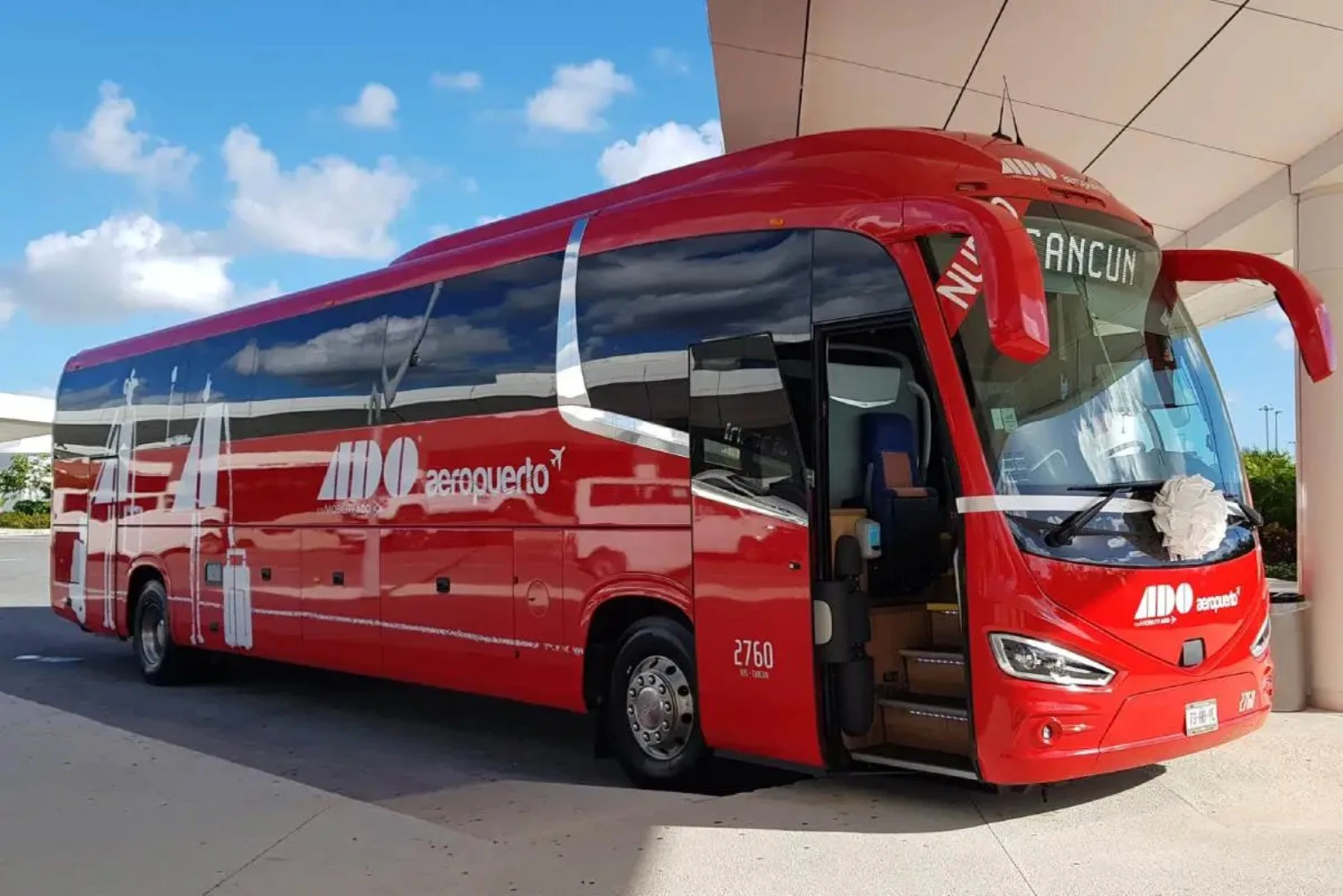 Cancún: Traslado de ônibus de/para o aeroporto e o centro da cidade de Cancún