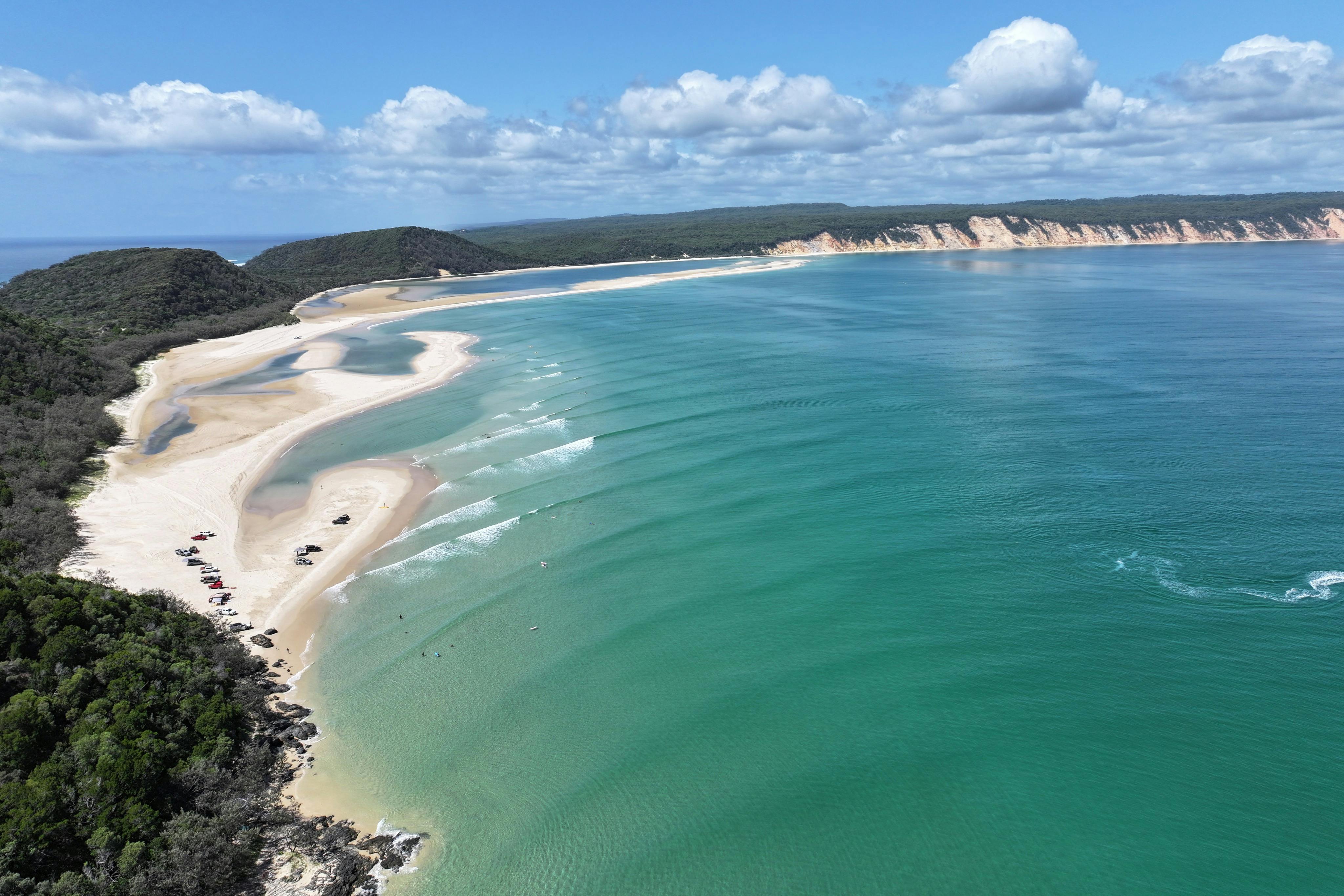 Lieu de surf de Double Island Point