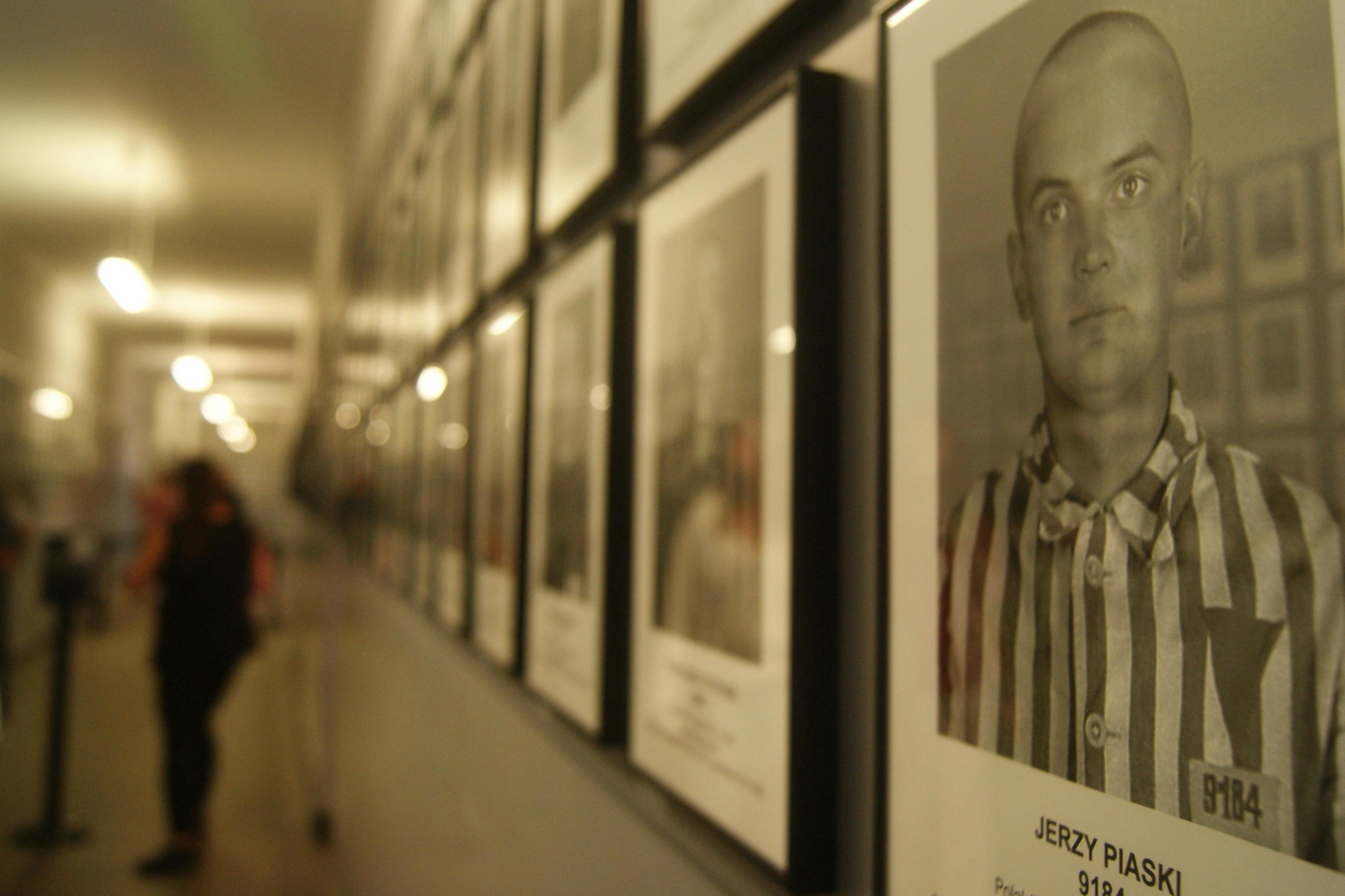 Photo of a man who died in the camp.