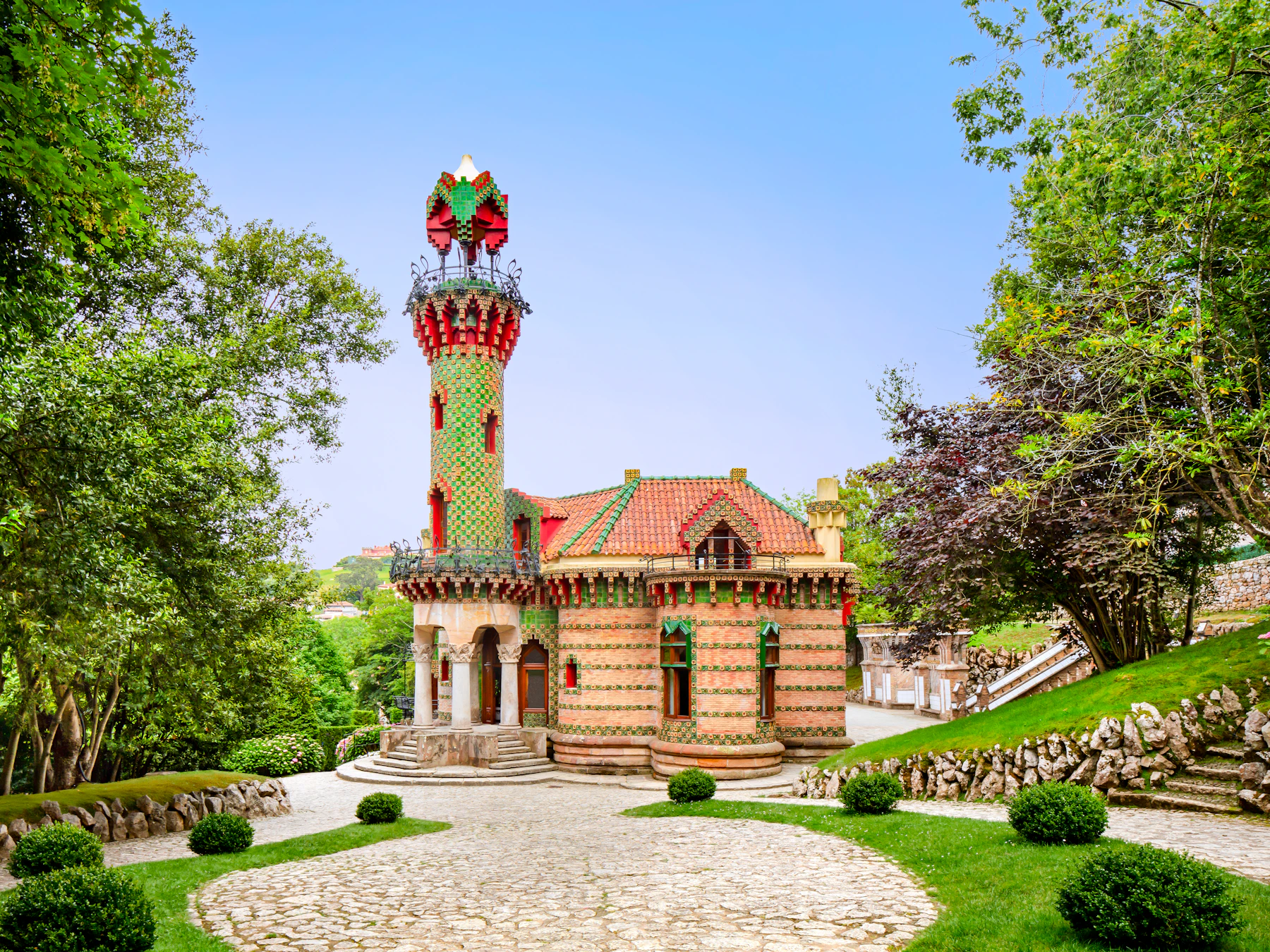 Gaudís Villa Quijano: Führung