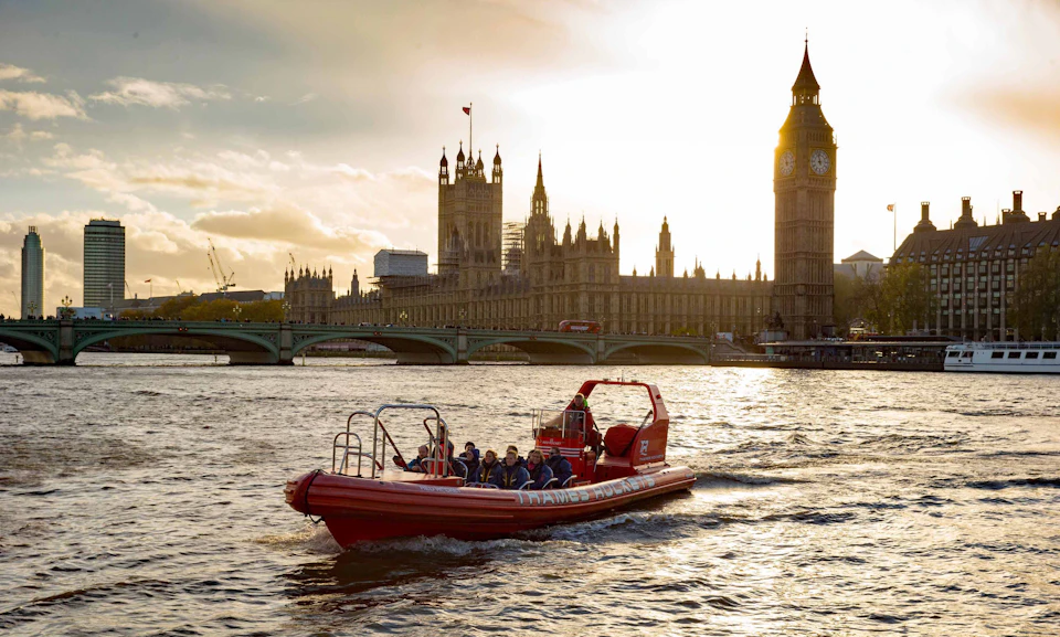 Experience London like never before as you cruise through the city after dark