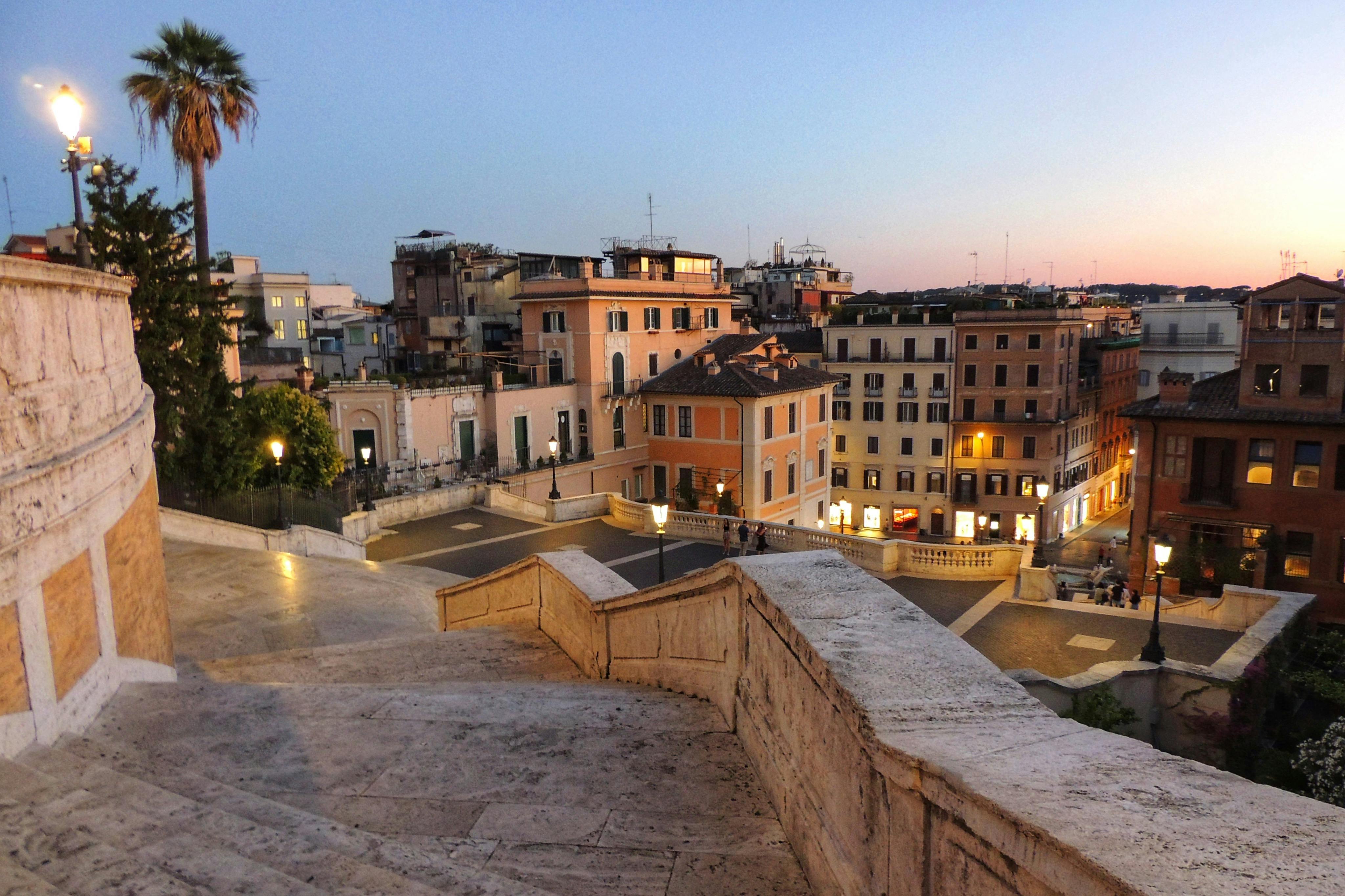 View from the Spanish Steps