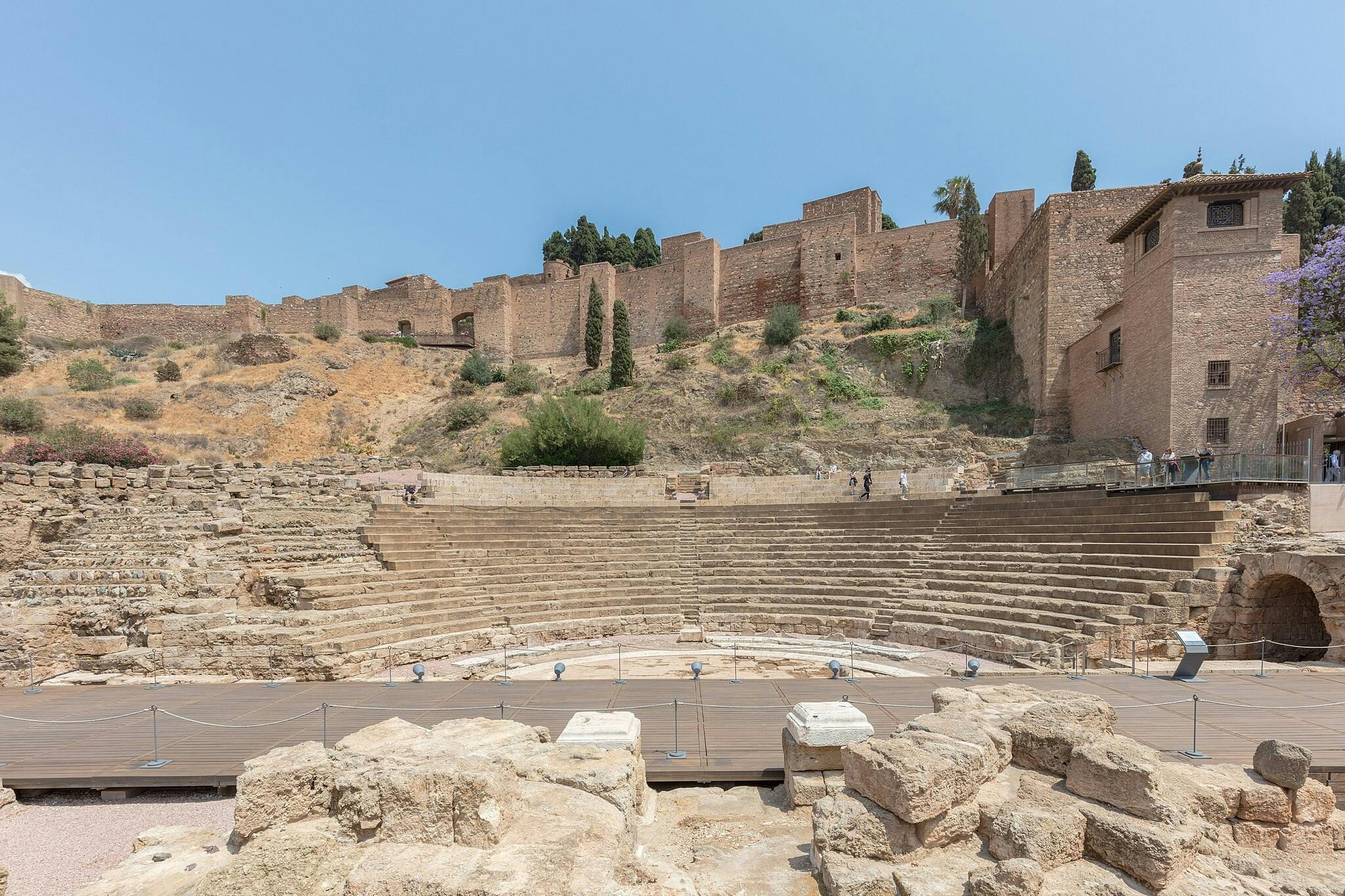 Teatro Romano de Málaga in Málaga