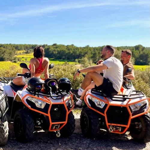 Mallorca: Guided Quad Bike Tour + Snorkeling + Cliff Jumping