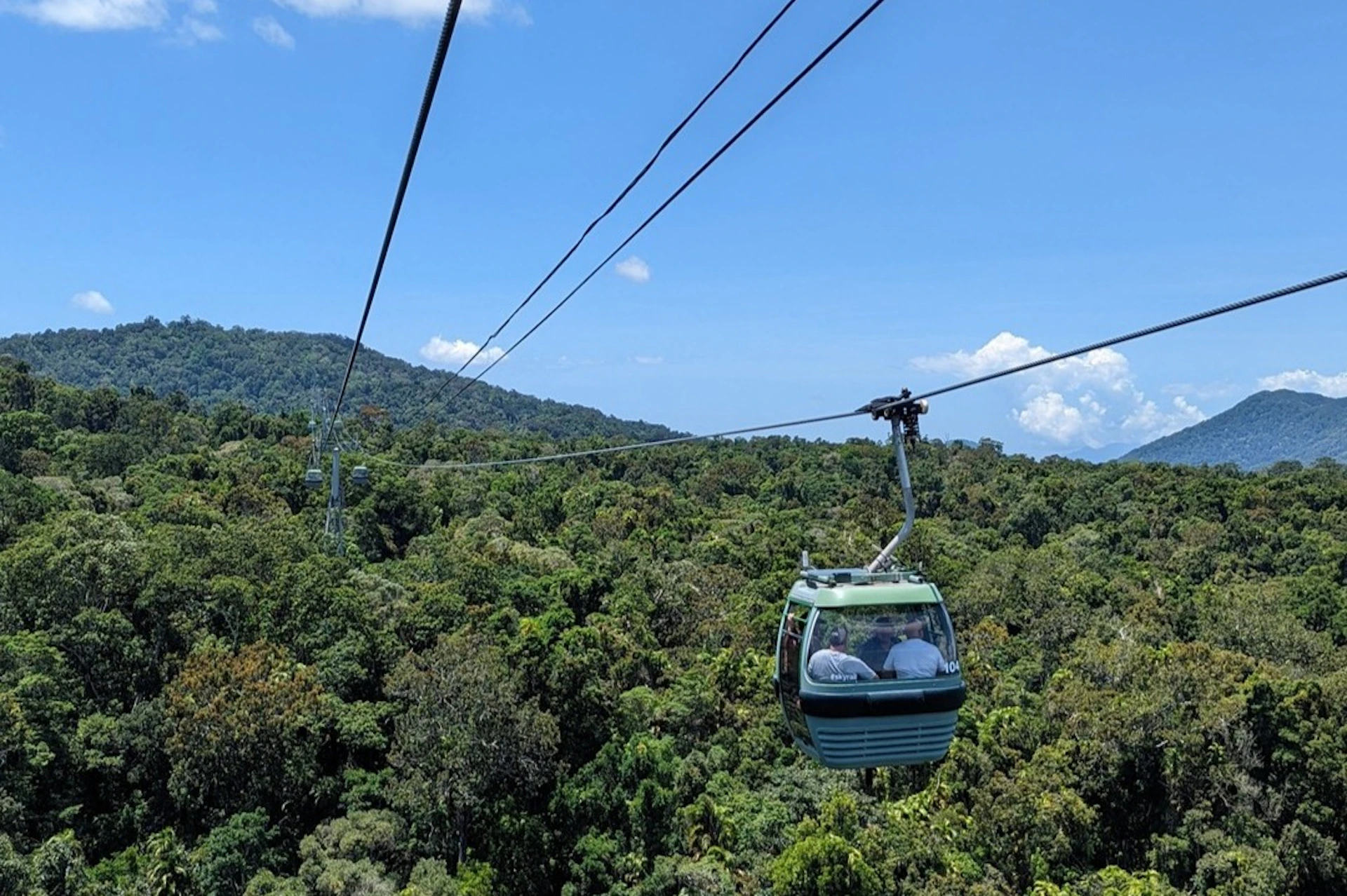 Return Skyrail Rainforest Cableway Inbound