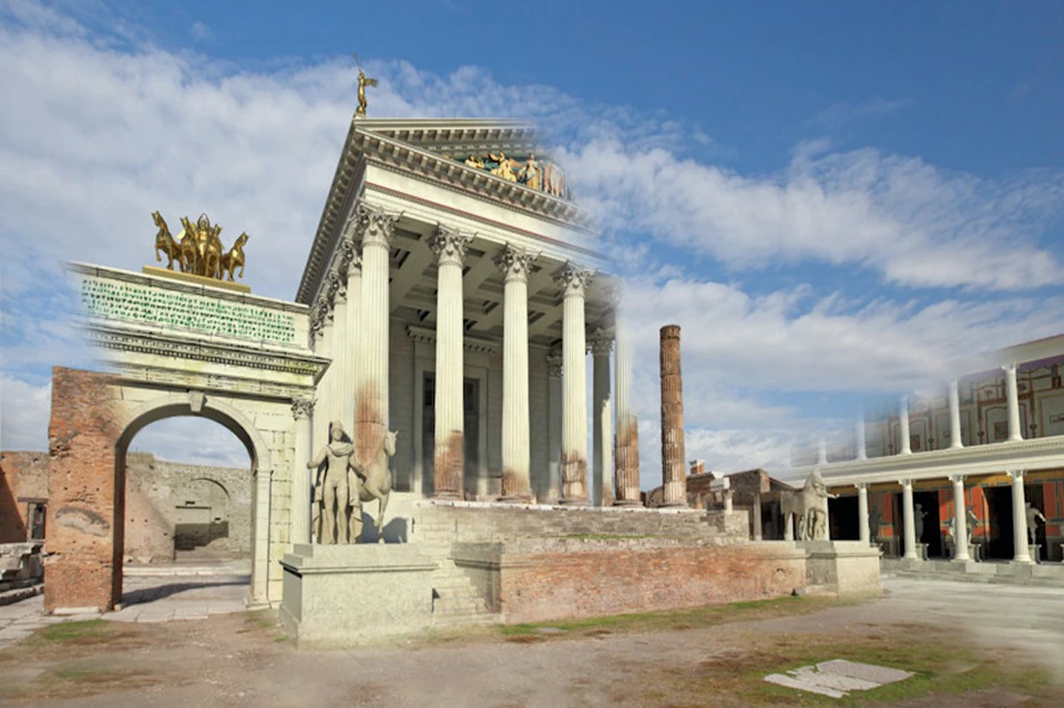 Ricostruzione in Realtà Aumentata di Pompei