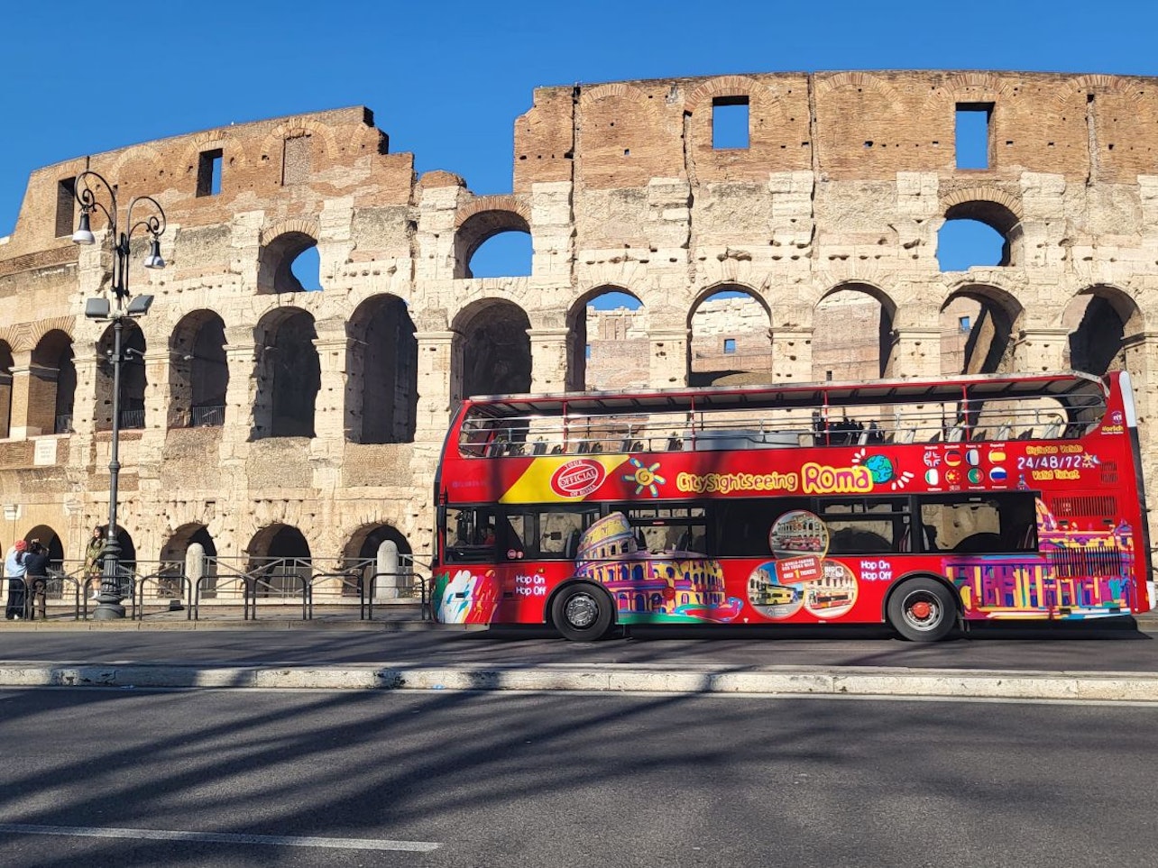 City Sightseeing Roma: Tour en bus turístico descubierto - Alojamientos en Roma