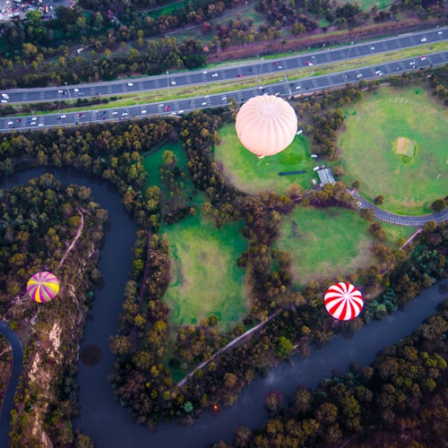 Melbourne Balloon Flight at Sunrise & Optional Champagne Breakfast