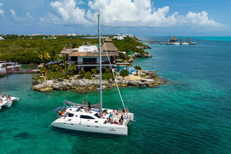 Explore stunning turquoise waters and lush landscapes on the supplier's boat tour.