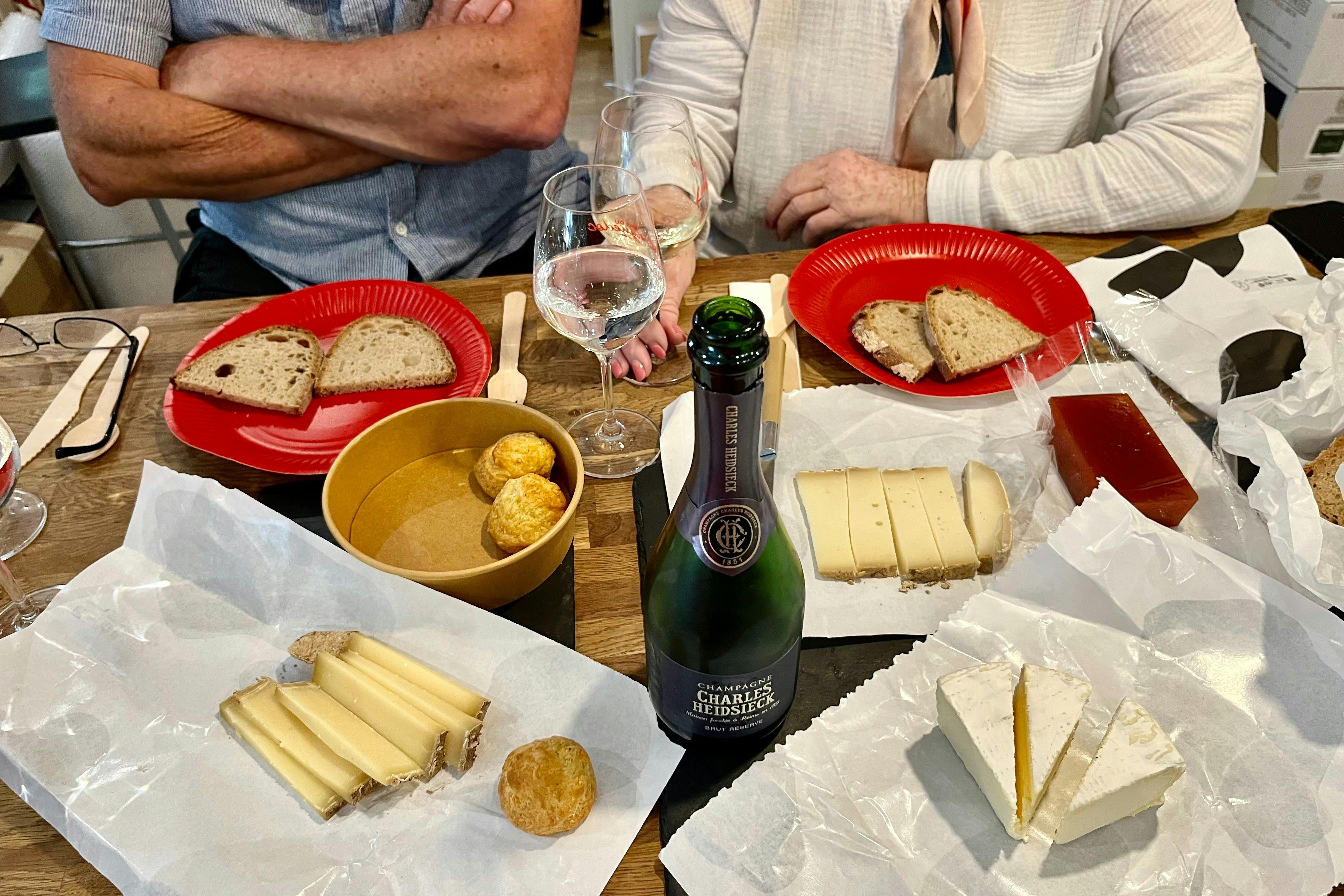 Łączenie szampana z jedzeniem