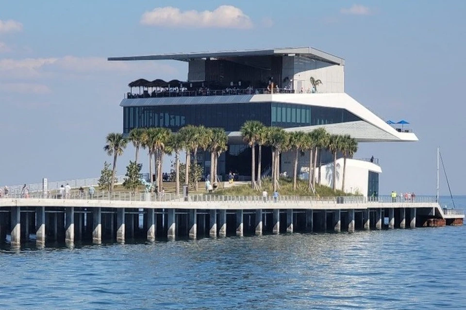 The downtown St. Pete Pier