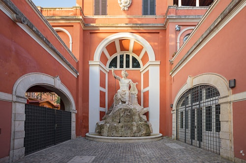 バルベリーニ宮殿とコルシーニ美術館の入り口(即日発券)