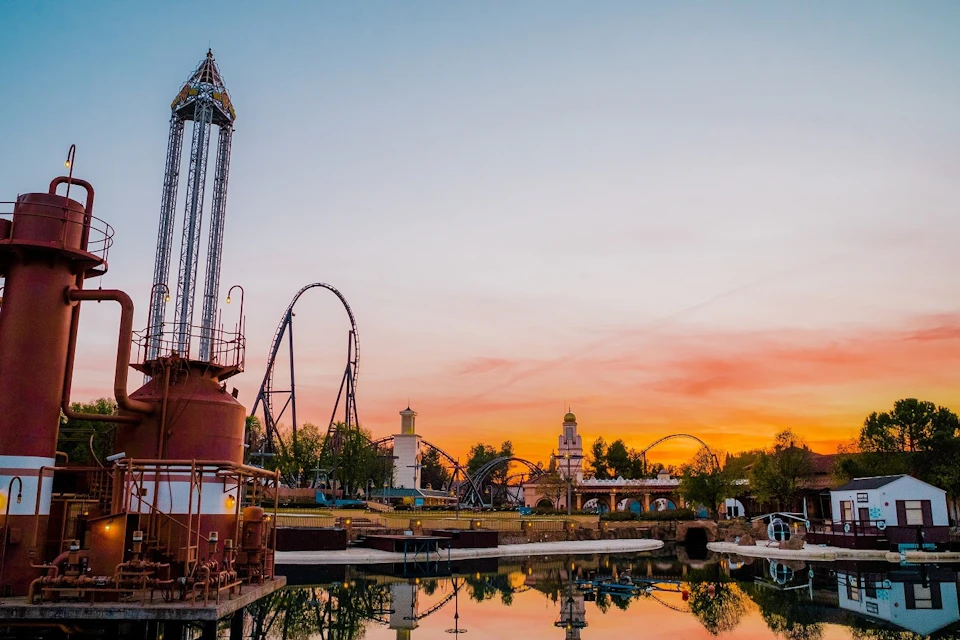 Skyline of the park