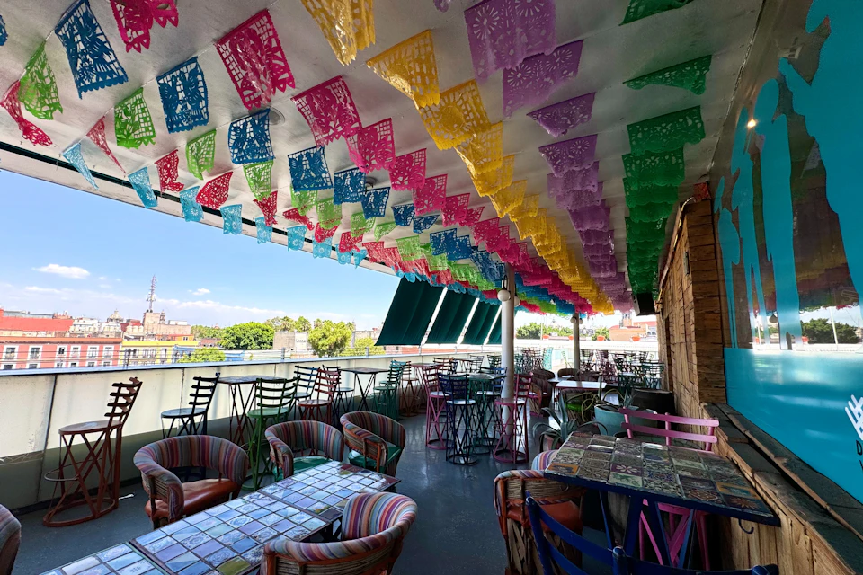 Restaurant terrace