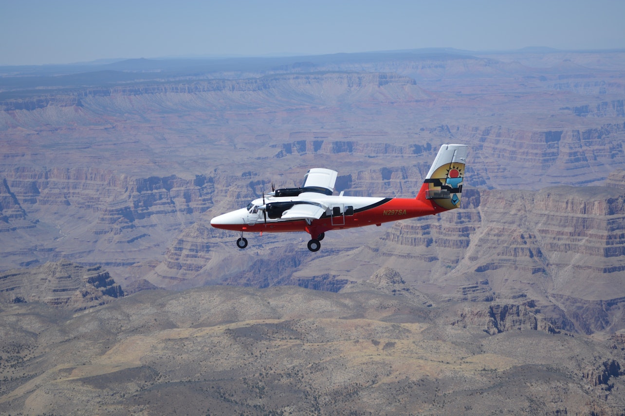 Grand Canyon: 45 minuti. Tour aereo in aereo - Alloggi in Las Vegas, Nevada