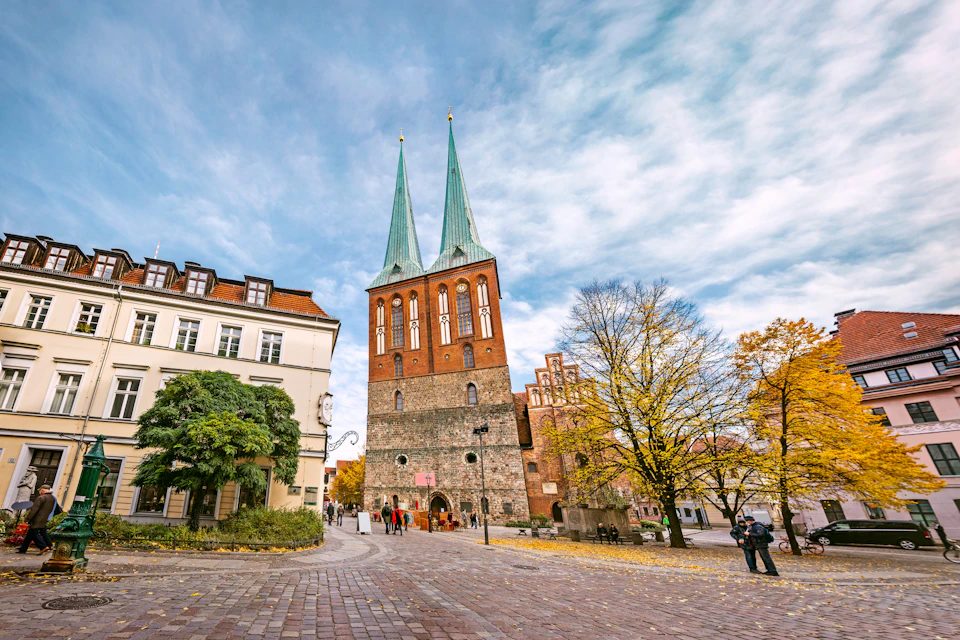 View of the Nikolaikirche